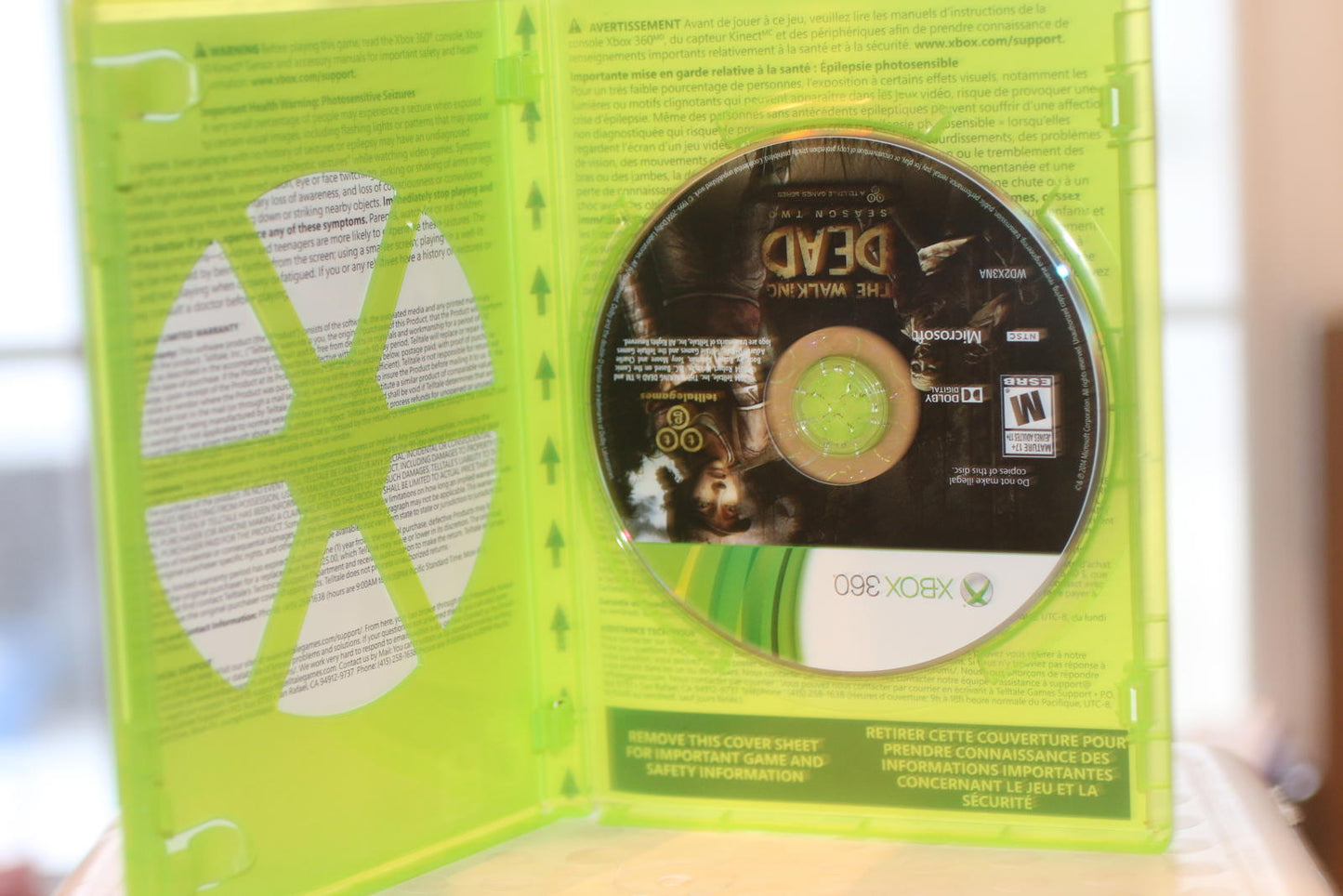 The Walking Dead Season Two Xbox 360 Video Game