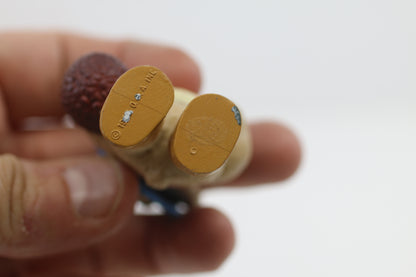 Furskins Bear With Basket Loose 2.75" PVC Figure Xavier Roberts 1986