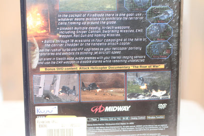 Fire Blade (Sony PlayStation 2, 2002) PS2 - CIB w/Manual - Complete