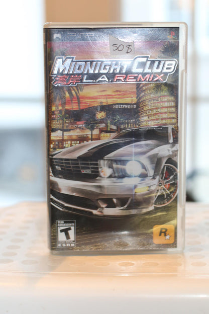 Midnight Club: LA Remix (Sony PSP, 2008) Complete In Box ( CIB)