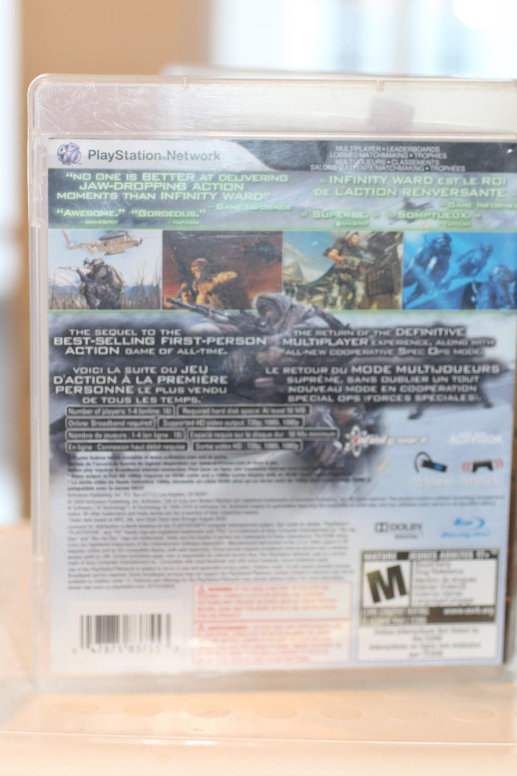 Call of Duty: Modern Warfare 2 - PlayStation 3 Complete in box