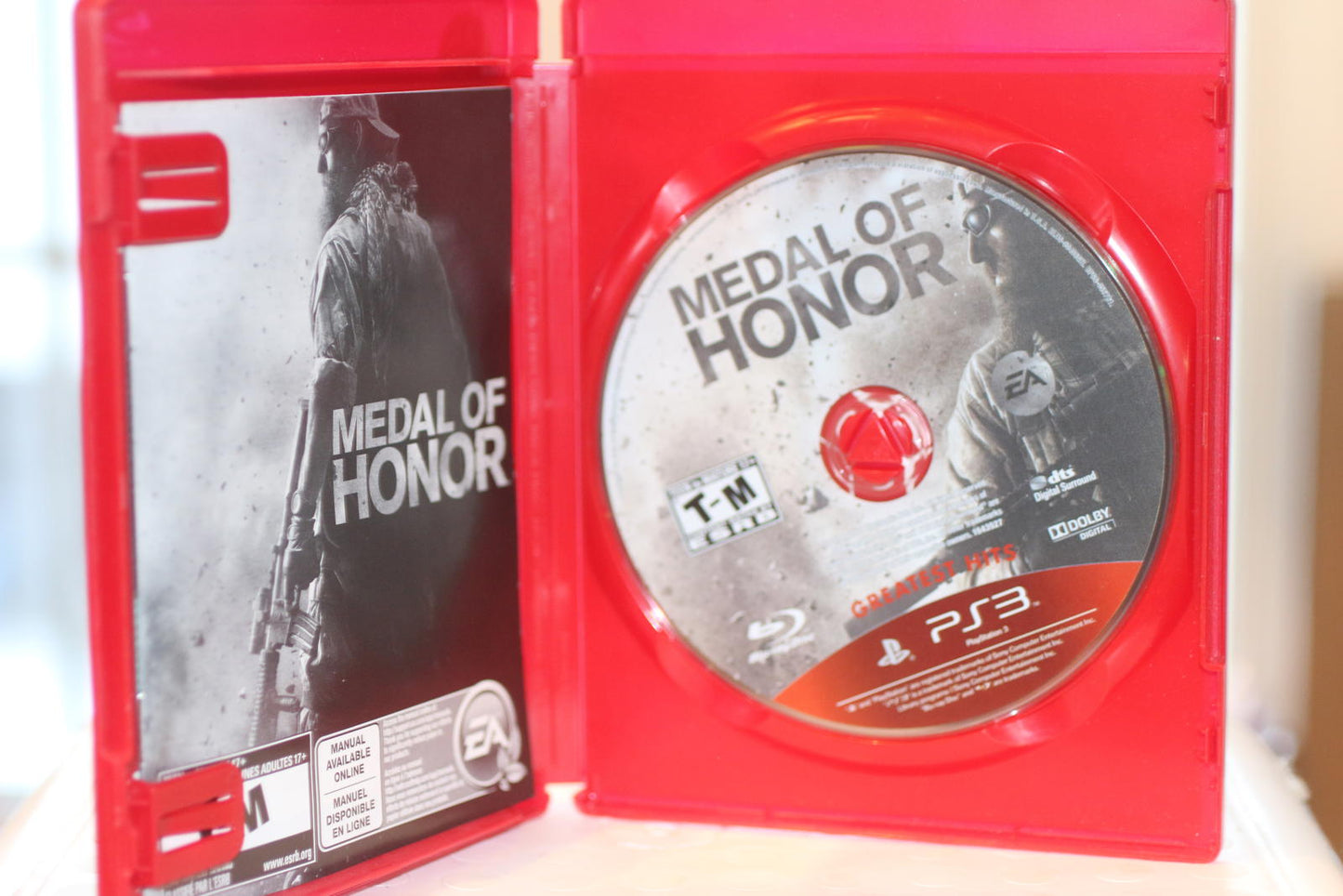 Medal of Honor PS3 Game Play Station 3 VideoGame Complete in box w/ Manual