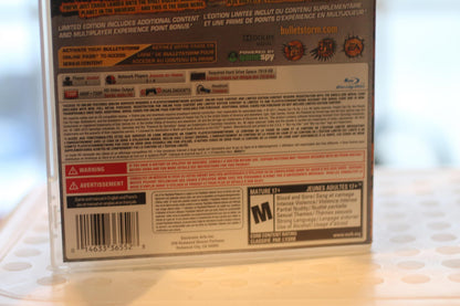 Bulletstorm Limited Edition PlayStation 3 Video Game Édition Limitée