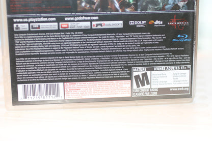 God of War III PlayStation 3 Video Game Complete in Box