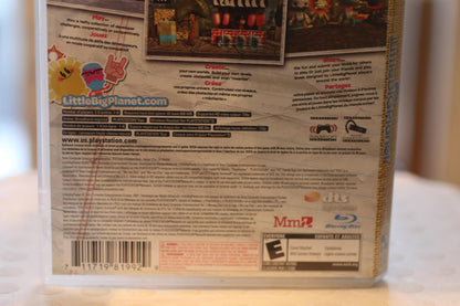 LittleBigPlanet PlayStation 3 Video Game PS3 Complete in box