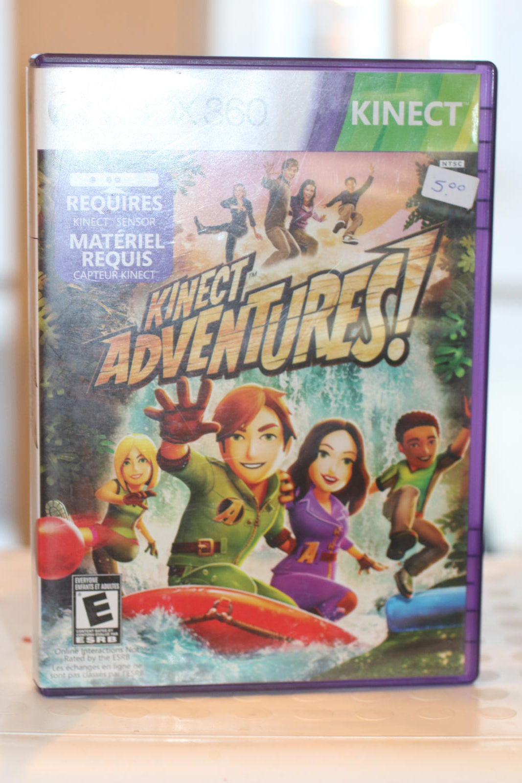 Kinect Adventures! Xbox 360 Interactive Video Game