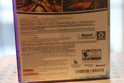 Kinect Adventures! Xbox 360 Interactive Video Game