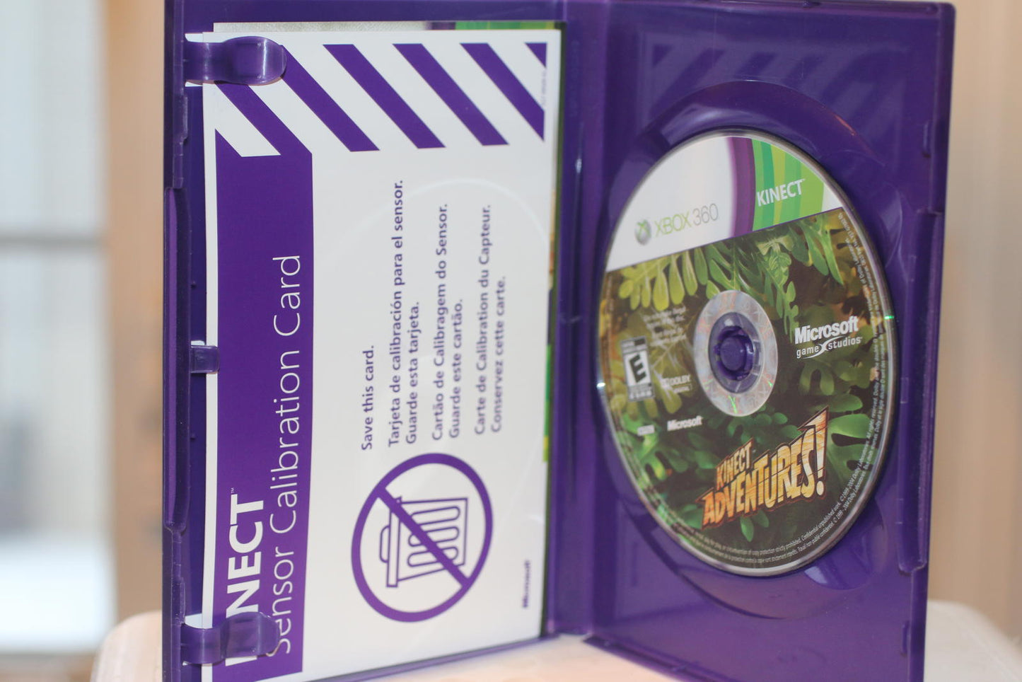 Kinect Adventures! Xbox 360 Interactive Video Game Complete in box