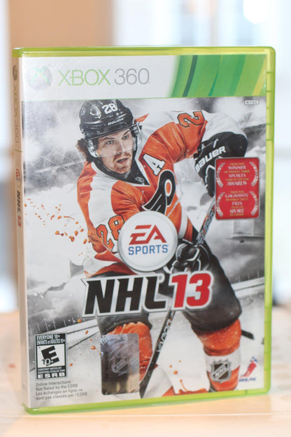 NHL 13 Xbox 360 Hockey Video Game EA Sports Complete in box