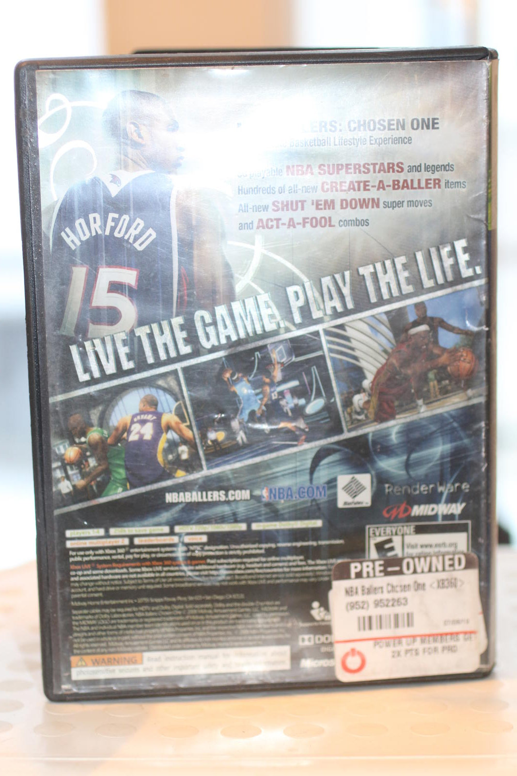 NBA Ballers: Chosen One Xbox 360 Game