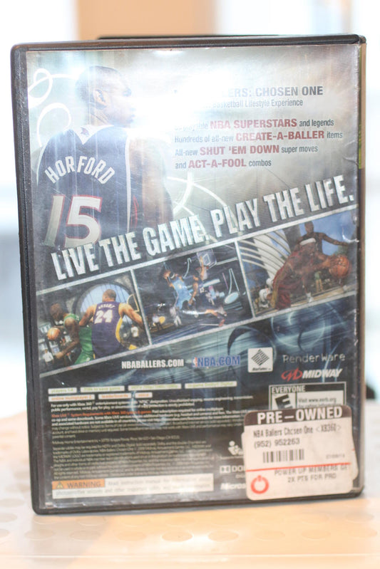 NBA Ballers: Chosen One Xbox 360 Game
