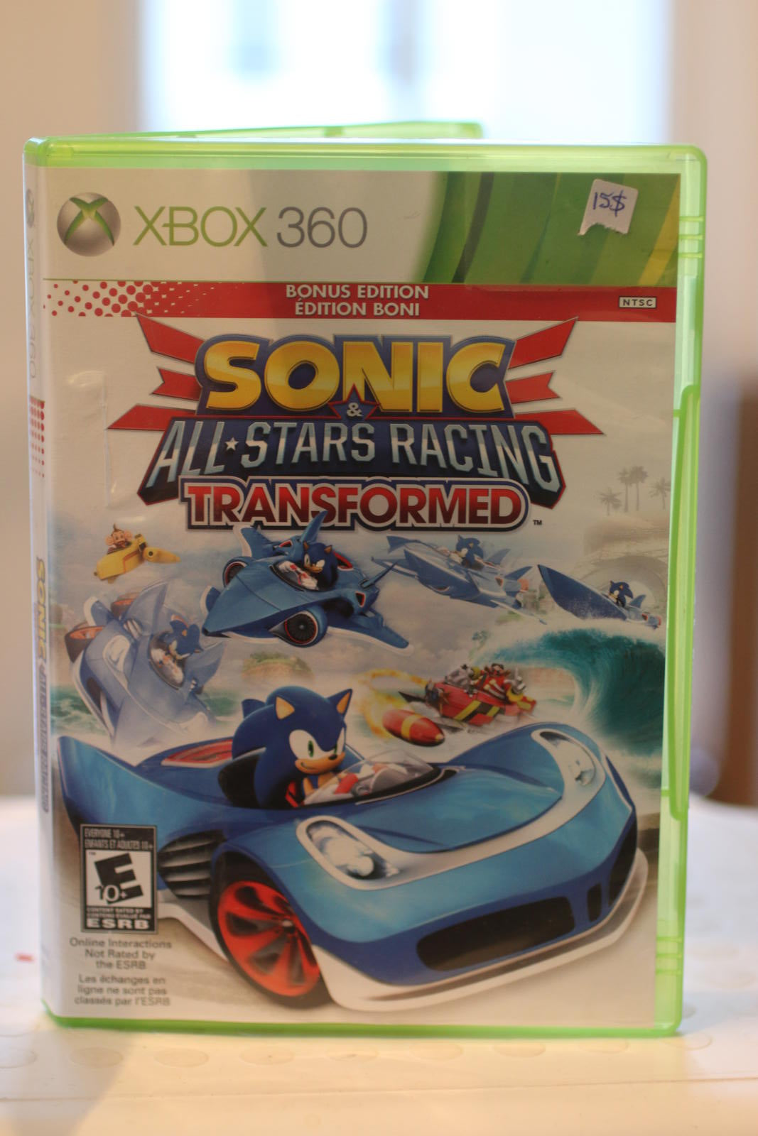 Sonic & All-Stars Racing Transformed Bonus Edition Xbox 360 Game