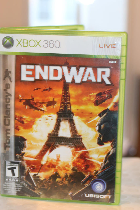 Tom Clancy's EndWar Xbox 360 Video Game Complete in box