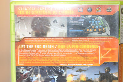 Tom Clancy's EndWar Xbox 360 Video Game Complete in box