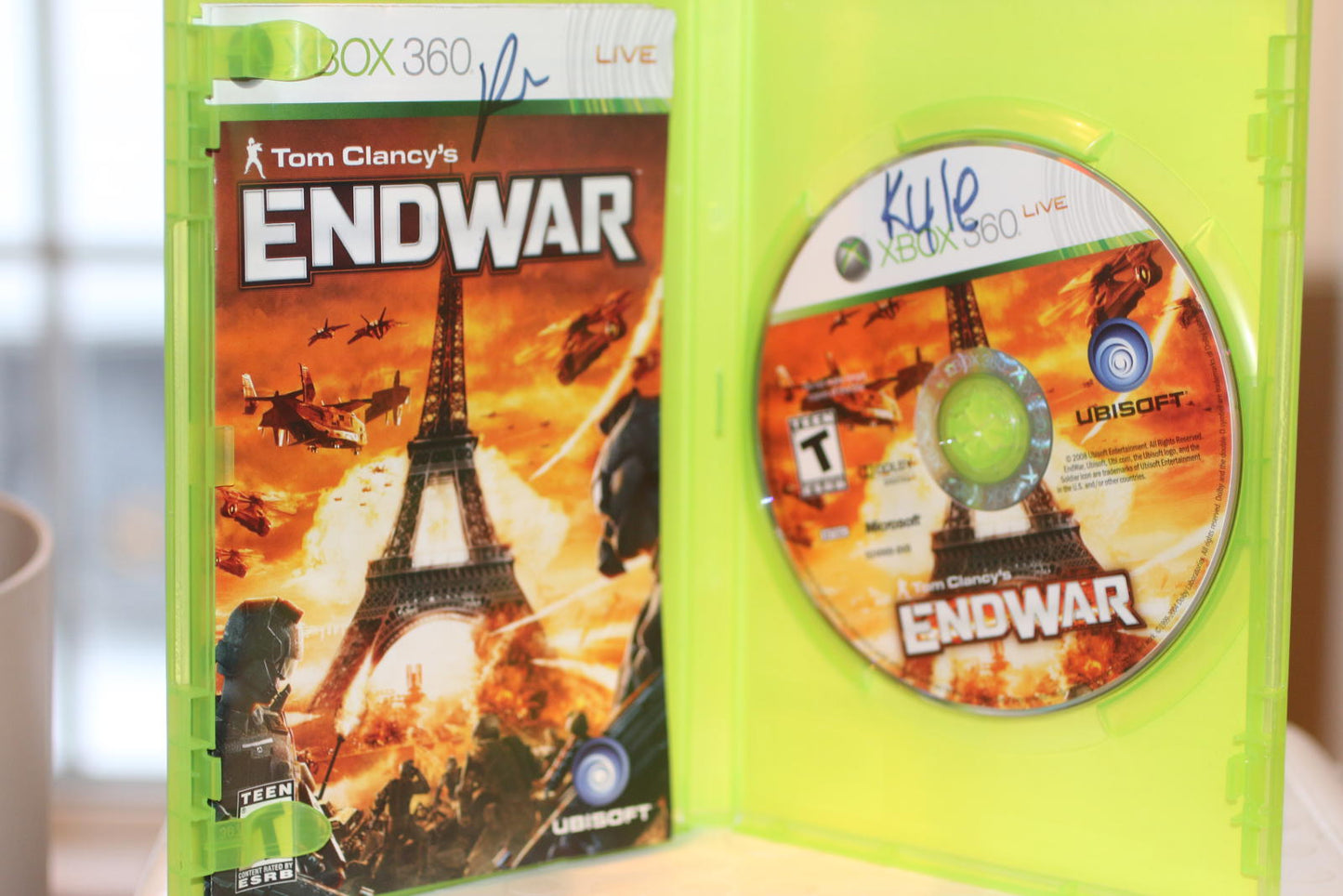 Tom Clancy's EndWar Xbox 360 Video Game Complete in box
