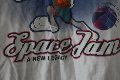 Space Jam: A New Legacy Slam Dunk T-Shirt Bugs Bunny White Size L