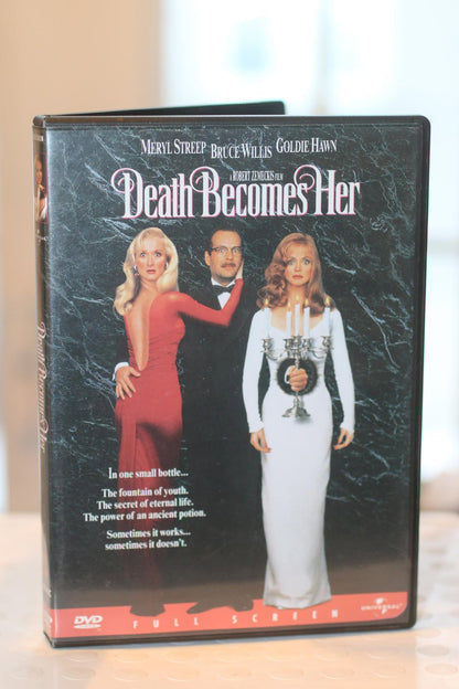 Death Becomes Her (DVD, 1992) Meryl Streep Bruce Willis English