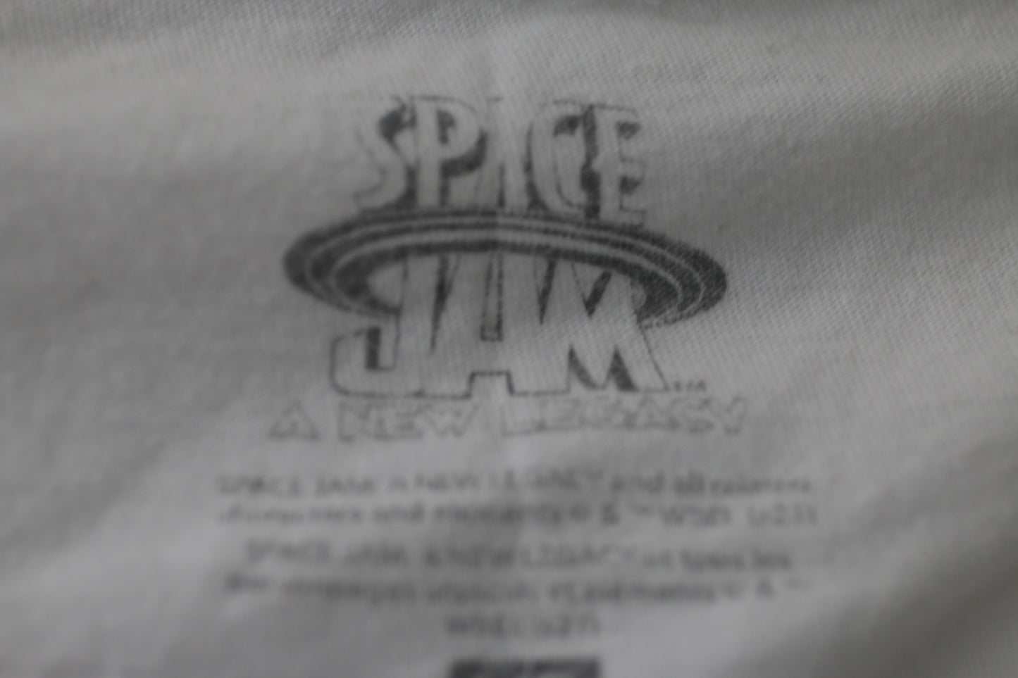 Space Jam: A New Legacy Slam Dunk T-Shirt Bugs Bunny White Size L