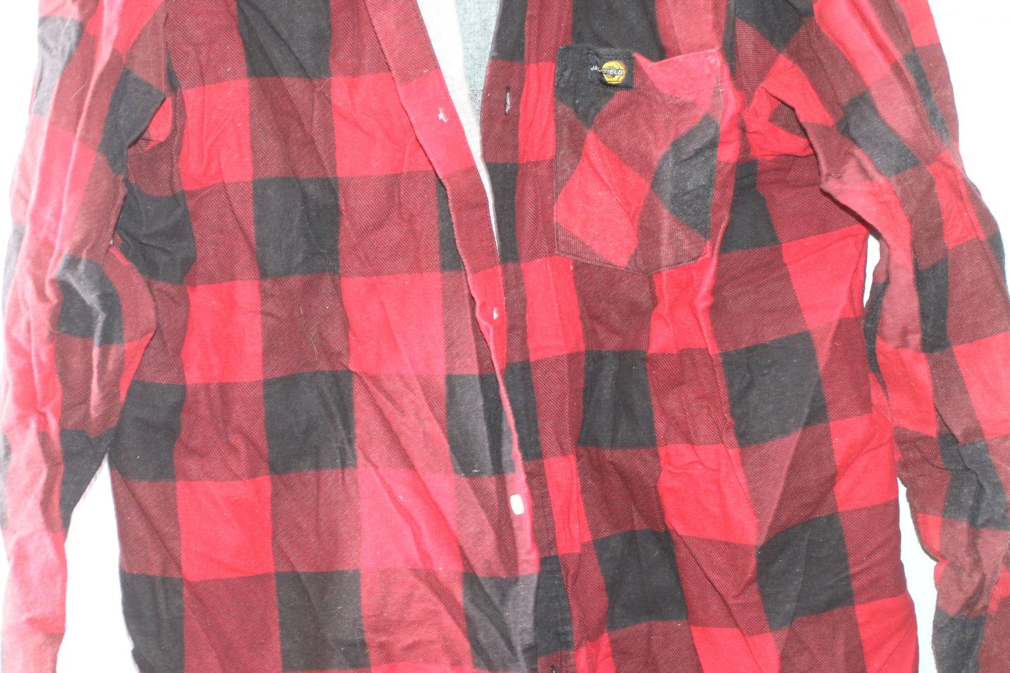 Jackfield Workwear Flannel shirt with regular plastic buttons Style: 70-240