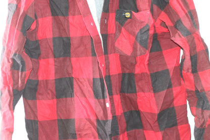 Jackfield Workwear Flannel shirt with regular plastic buttons Style: 70-240