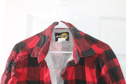 Jackfield Workwear Flannel shirt with regular plastic buttons Style: 70-240