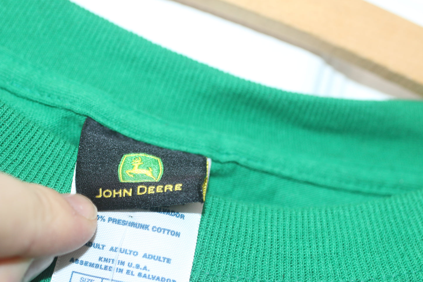 John Deere T-Shirt Green “I Fought the Lawn” Logo Size 2XL NWT w/ tag