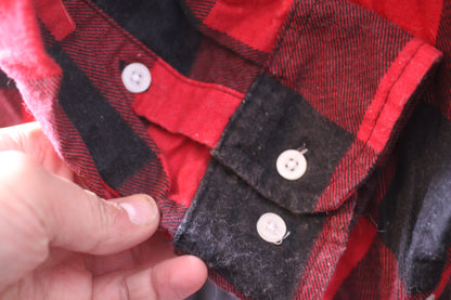 Jackfield Workwear Flannel shirt with regular plastic buttons Style: 70-240