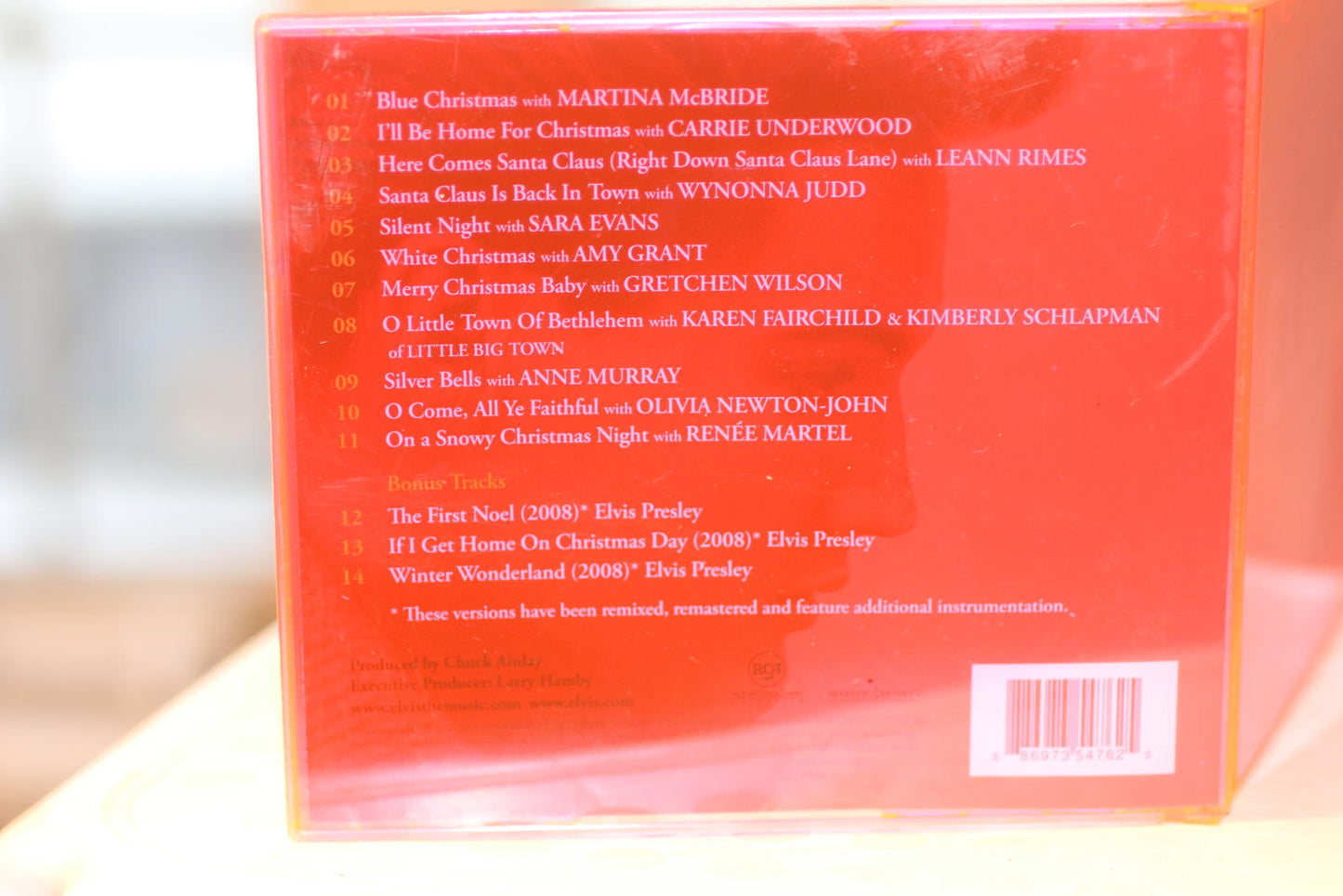 Elvis Presley Christmas Duets CD Album rED RARE JEWEL CASE VARIANT Canada