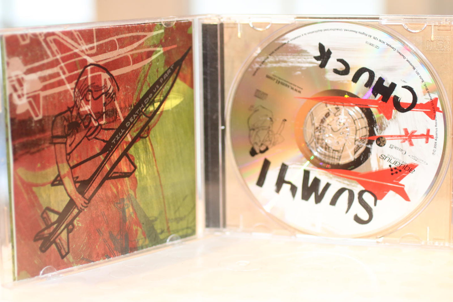 Sum 41 - Chuck CD Album 2004 Canada
