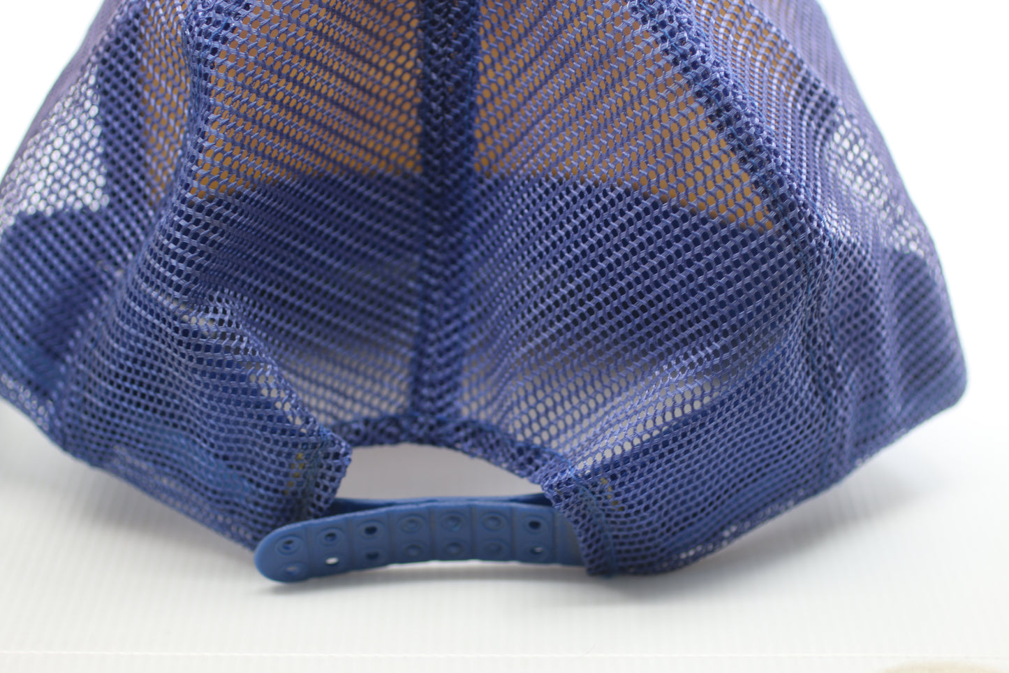 Vintage CAT Clayton NC Trucker Hat Rope Snapback White Caterpillar