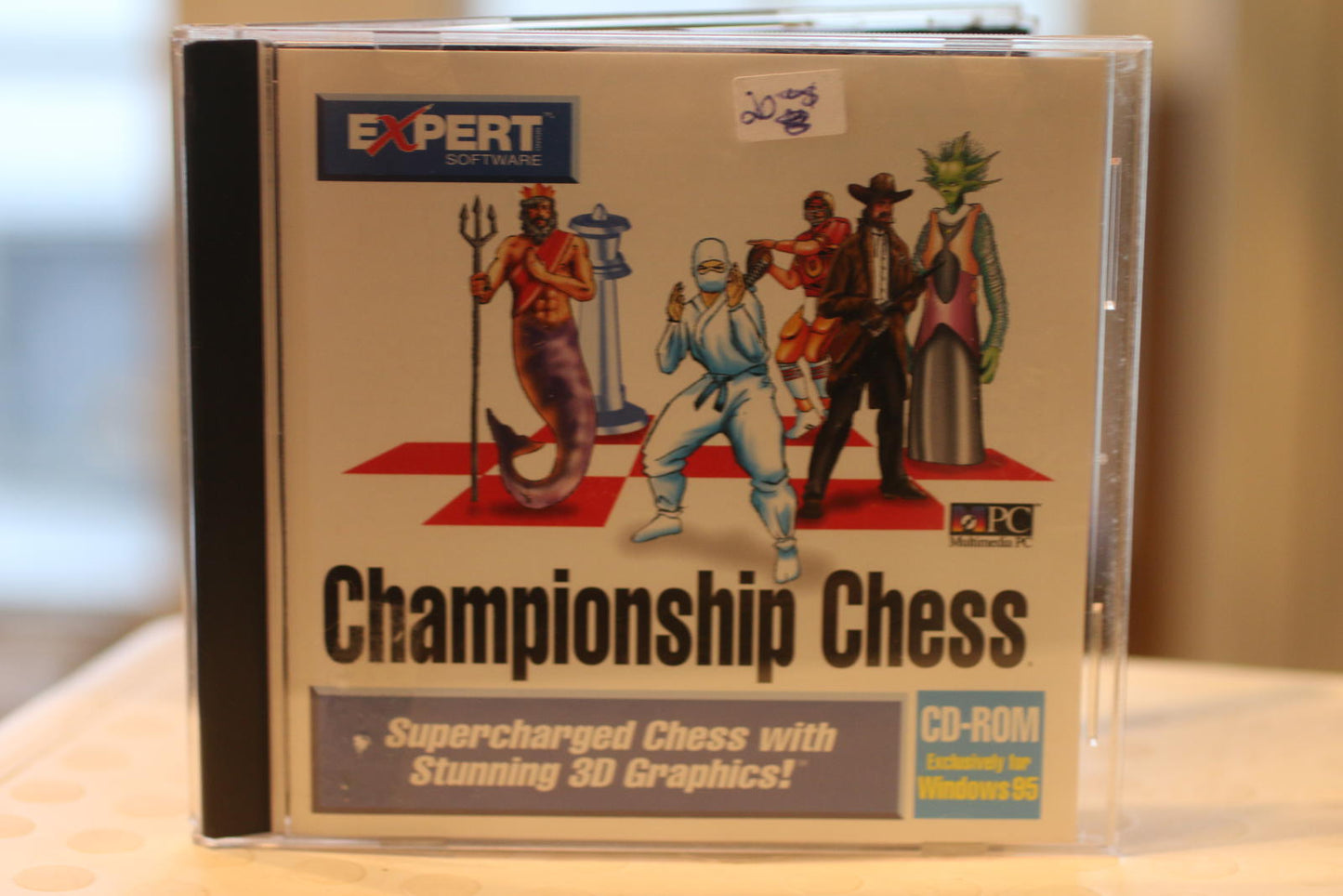 Expert Software Championship Chess PC CD-ROM Game for Windows 95