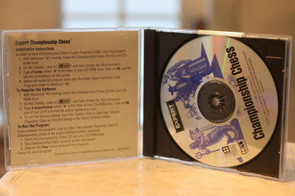 Expert Software Championship Chess PC CD-ROM Game for Windows 95
