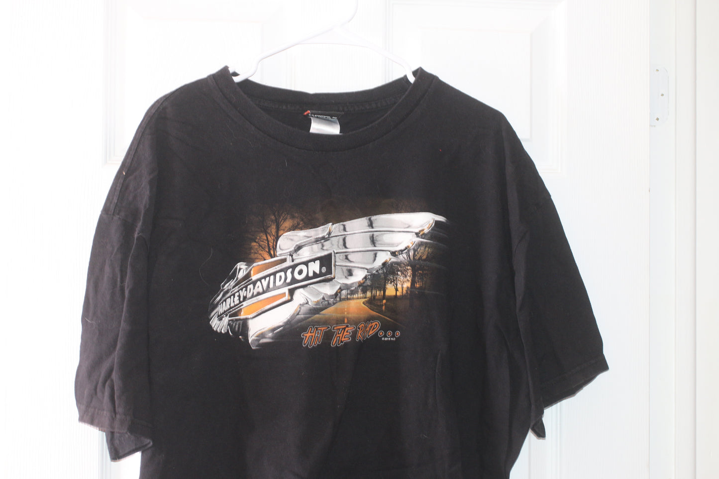 t-shirt motor Harley-Davidson cycles hit the road 2016 2xLarge