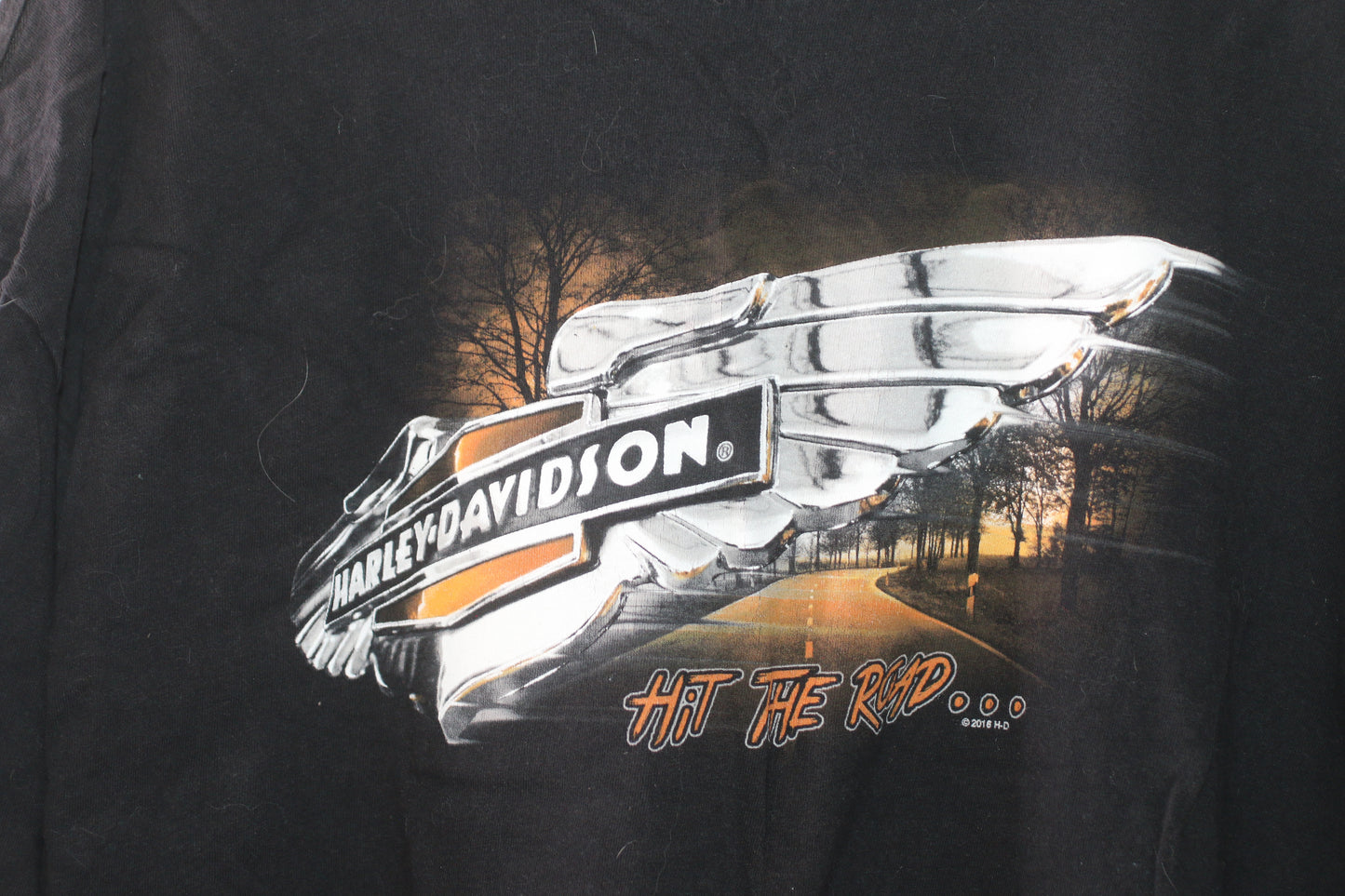 t-shirt motor Harley-Davidson cycles hit the road 2016 2xLarge