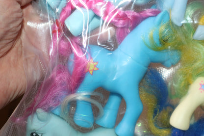 Cute Pony Horse Toys Lot Figures