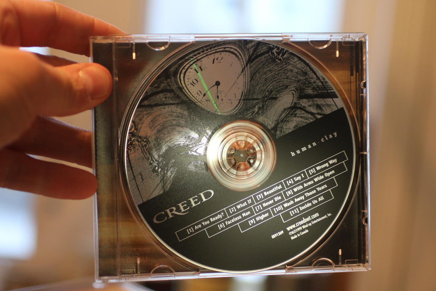 Human Clay By Creed CD - Album - 1999 In jewel case