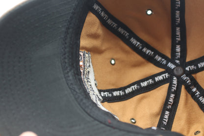 NWTF Wild Turkey Federation Distressed Brown Cap Hat Adjustable Hunting #2