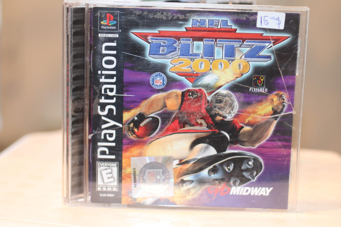 NFL Blitz 2000 PlayStation video Game Complete in jewel case box