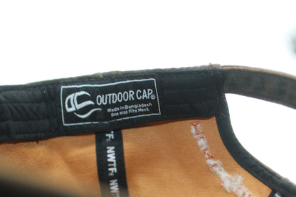 NWTF Wild Turkey Federation Distressed Brown Cap Hat Adjustable Hunting #2