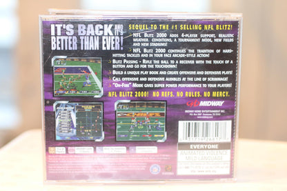 NFL Blitz 2000 PlayStation video Game Complete in jewel case box