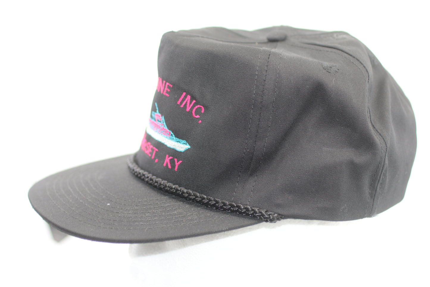 P.T. Marine Inc Somerset KY Boat Rope Hat Vintage Snapback Cap