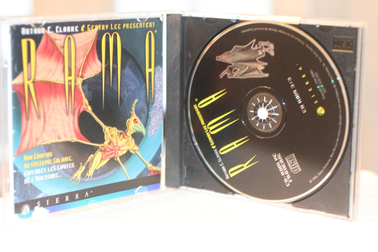 Rama PC CD-ROM Game 1996 Sierra Arthur C Clarke Gentry Lee