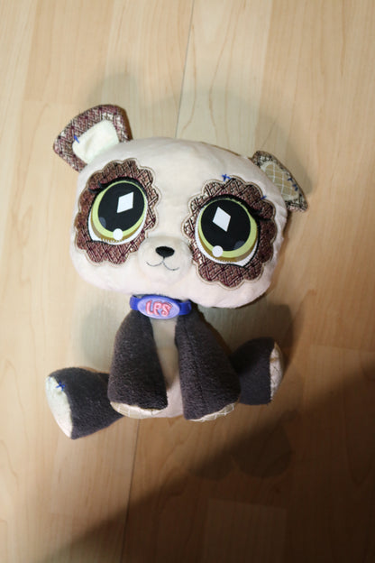 Littlest Pet Shop Lps Vip Panda Bear Plush Stuffed Animal 2007 Toy
