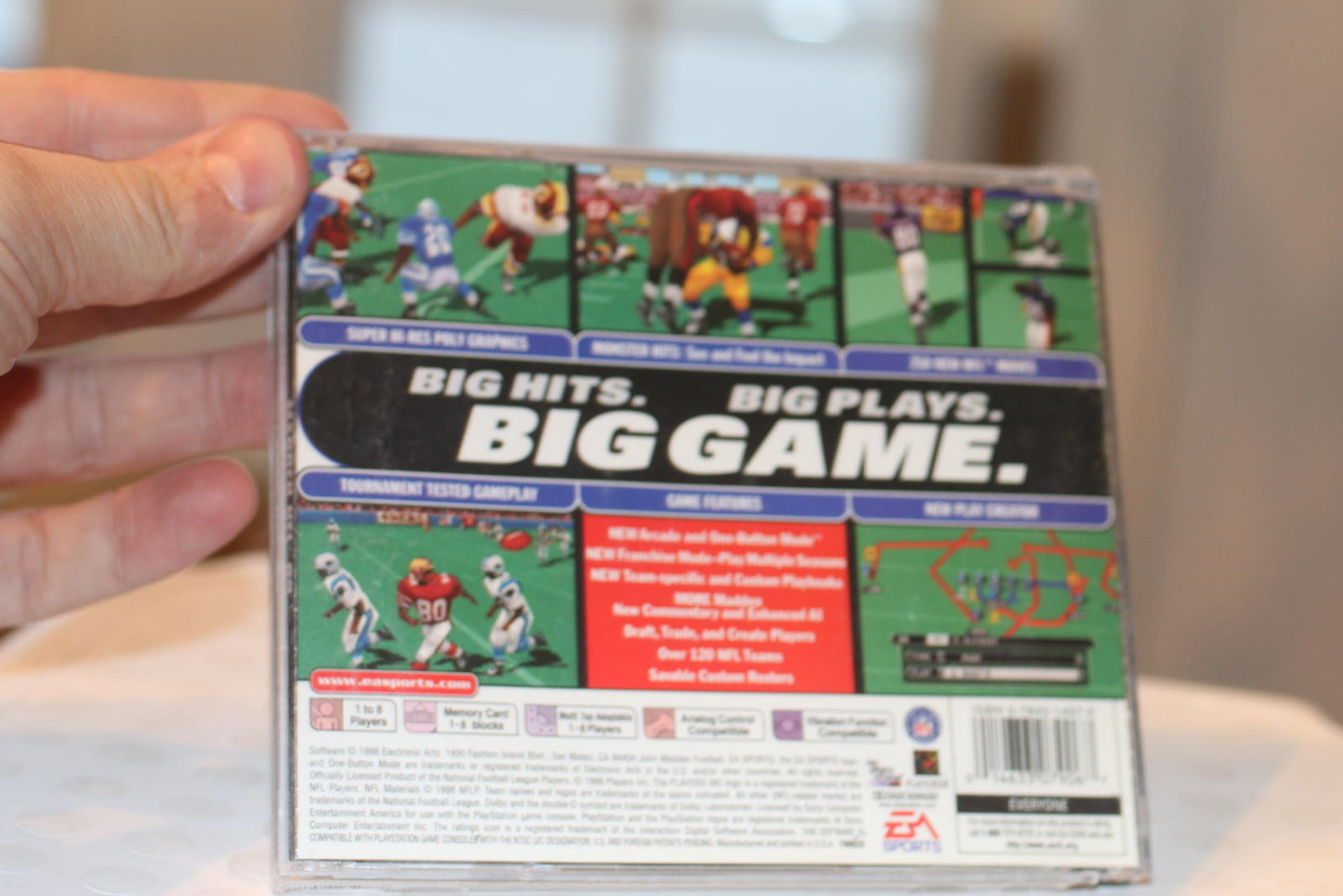 Madden NFL 99 PlayStation Game Disc only