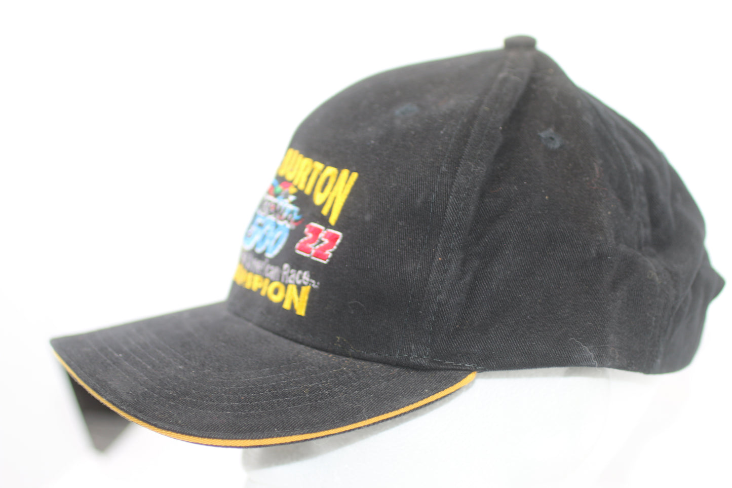 Ward Burton 2002 Daytona 500 Champion CAT Racing NASCAR Hat NWT