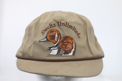Ducks Unlimited Gore-Tex Vintage Rope Hat Waterfowl Duck Hunting Snapback