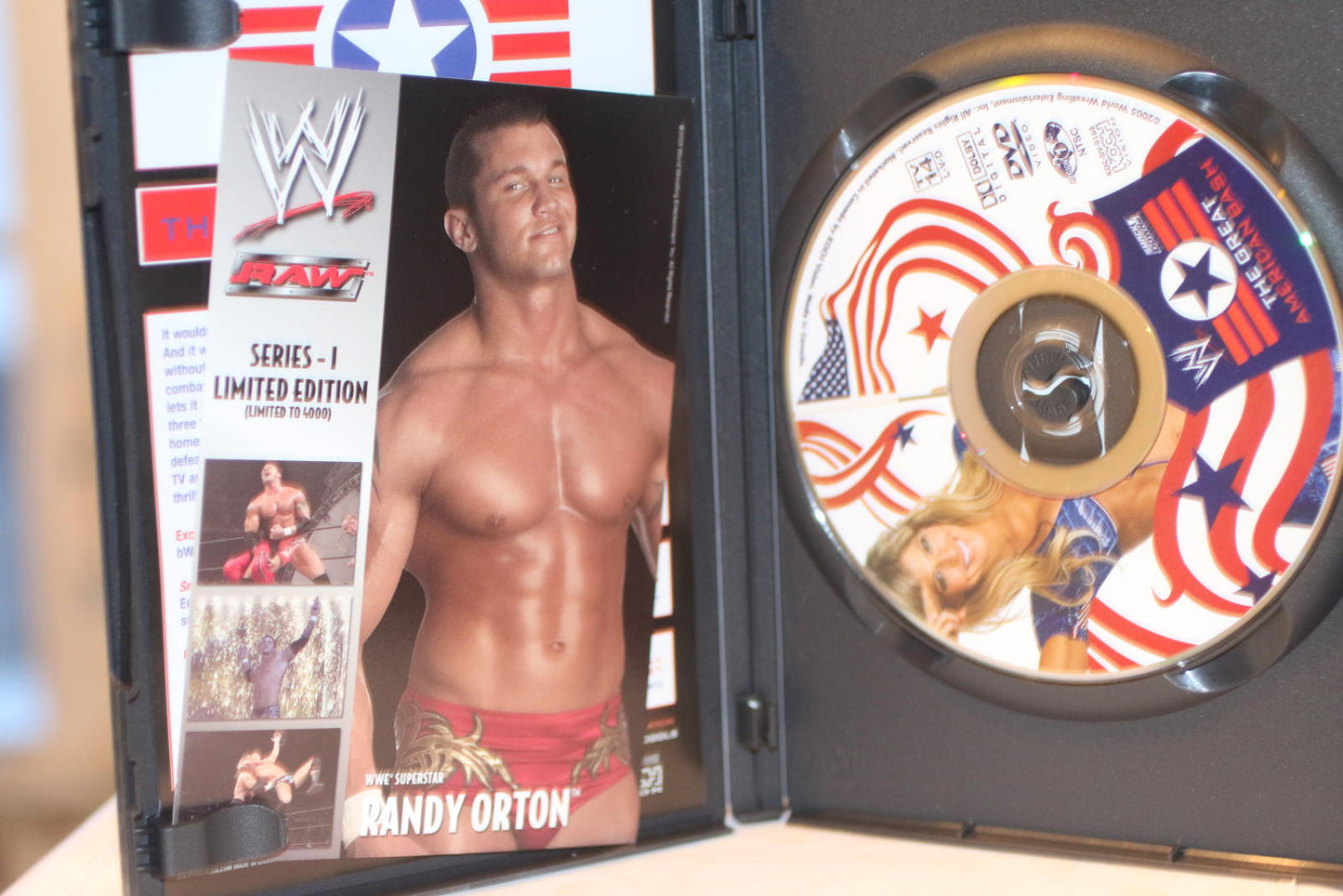 WWE -The Great American Bash DVD (2005) Batista, Undertaker, Guerrero, Mysterio