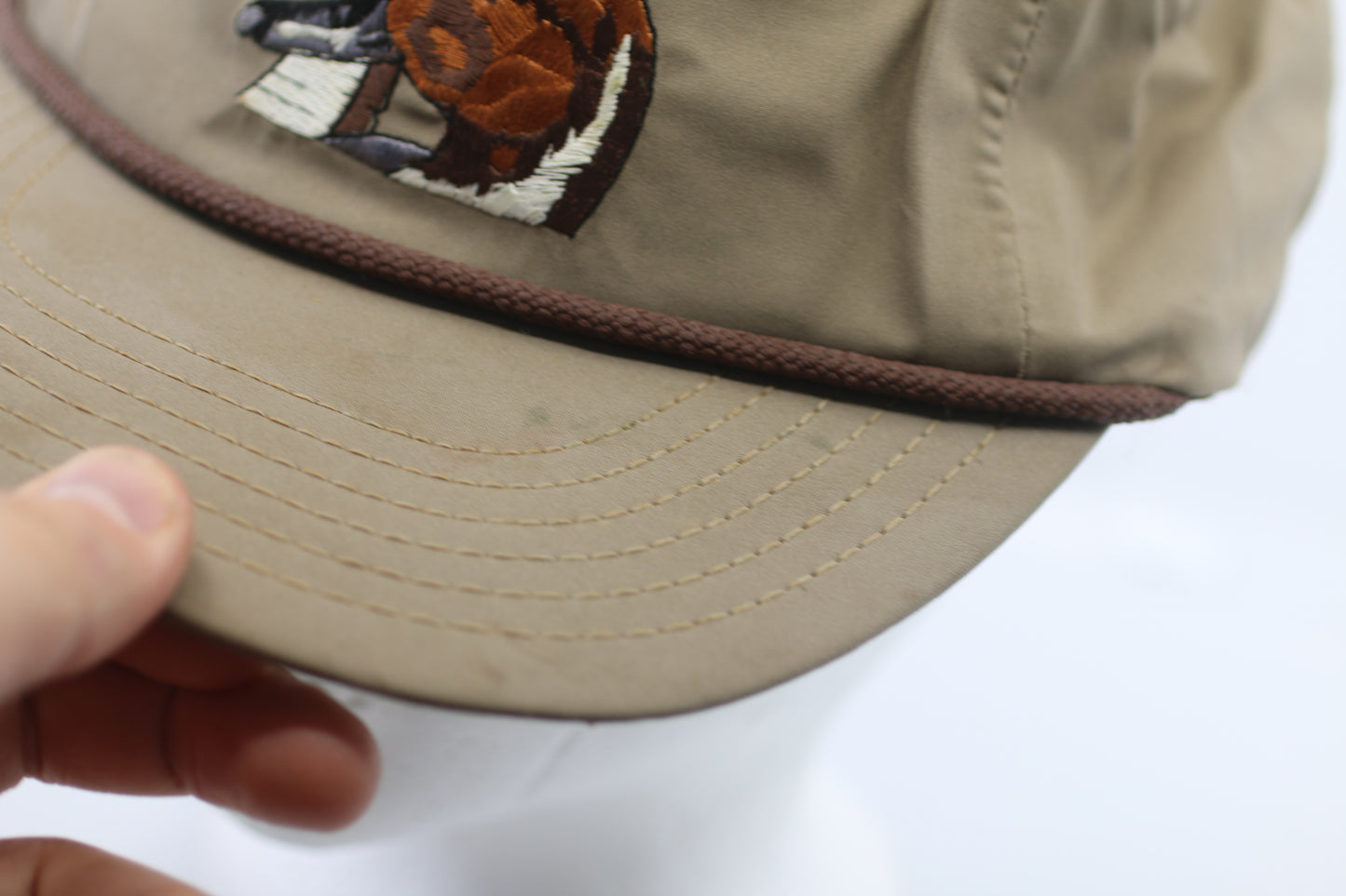 Ducks Unlimited Gore-Tex Vintage Rope Hat Waterfowl Duck Hunting Snapback