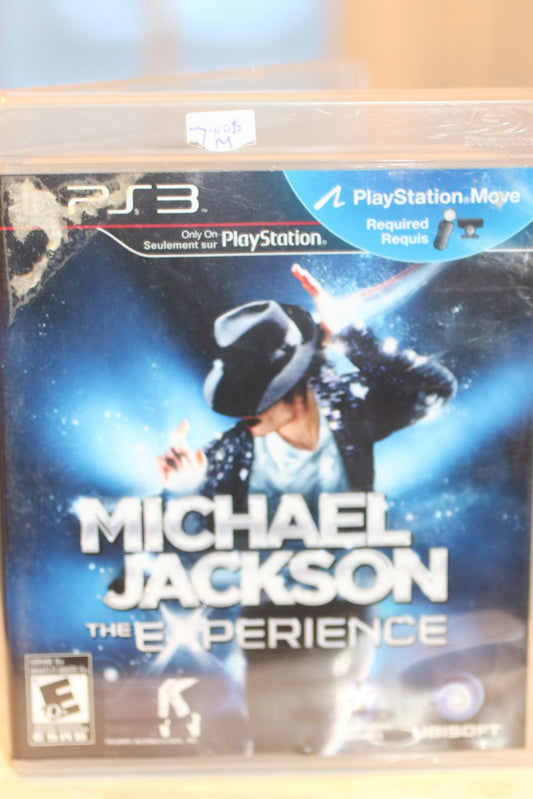 PS3 Michael Jackson The Experience Playstation 3 Video Game Complete 2011 Music