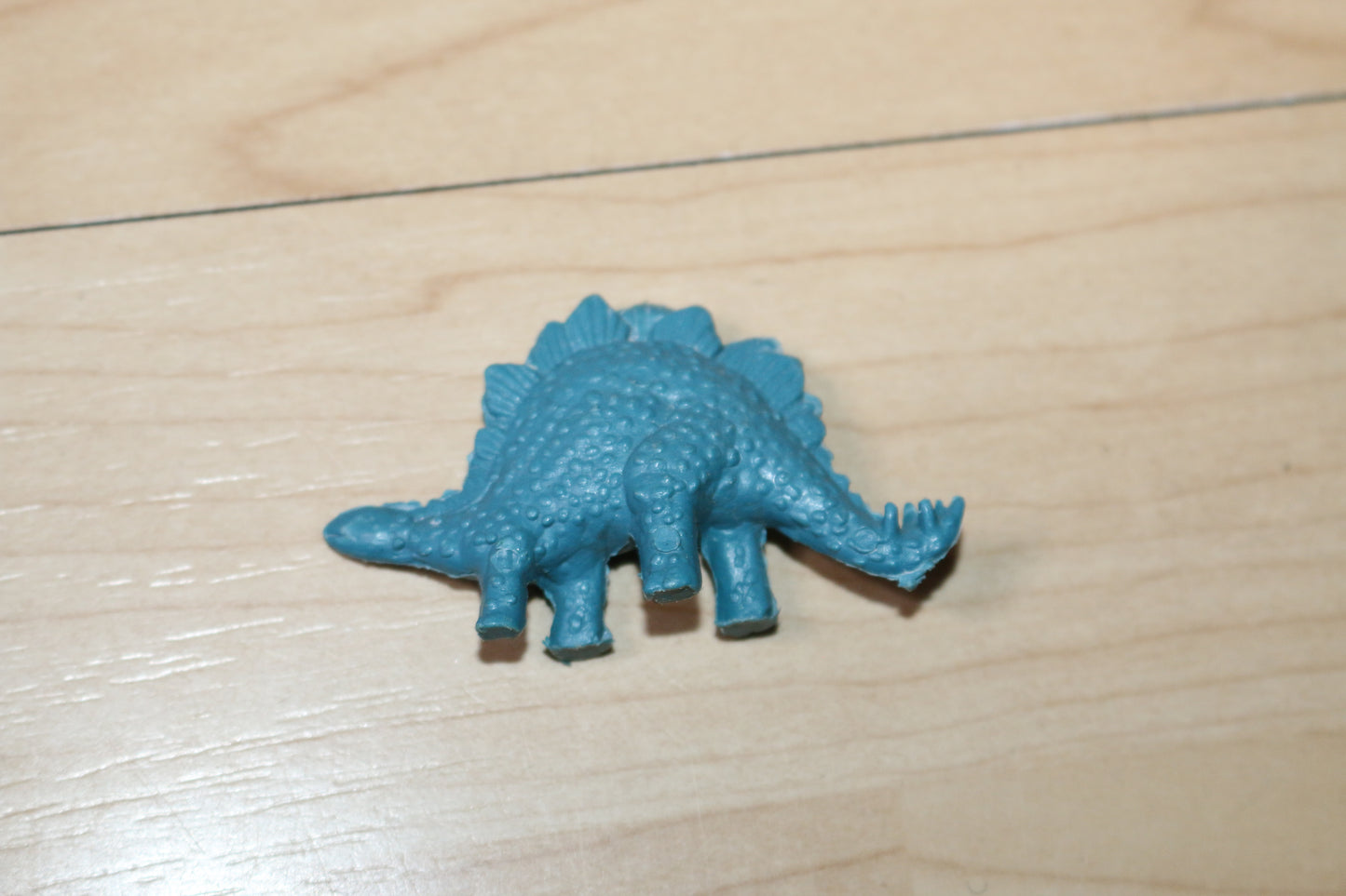 Miniature Ajax Stegasaurus In Blue Plastic